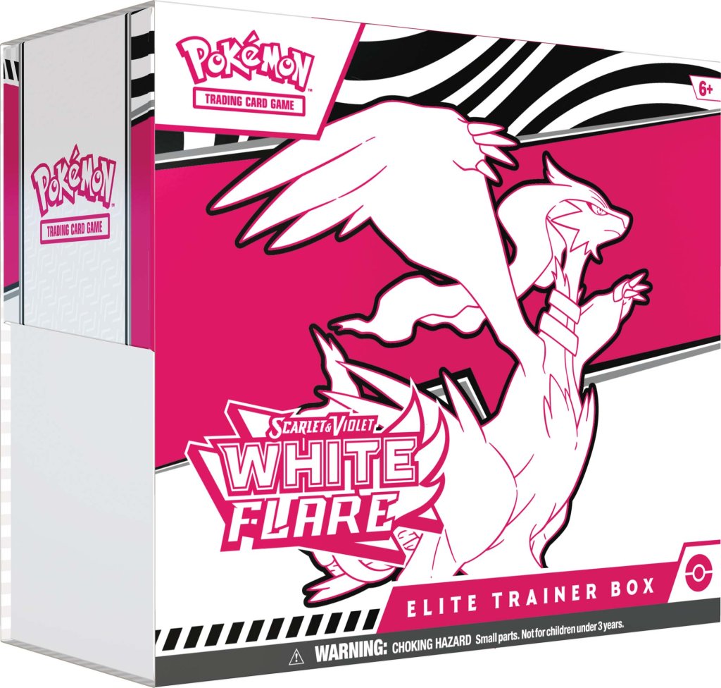 Pokémon TCG: Scarlet & Violet—White Flare Elite Trainer Box Pokémon TCG: Scarlet & Violet—White Flare Elite Trainer Box